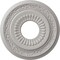 Ekena Millwork Lauren Ceiling Medallion (Canopies up to 6 1/4"), 20 5/8"OD x 6 1/4"ID x 1 3/8"P, Ultra Pure White CM20LNUWF - alternate 1